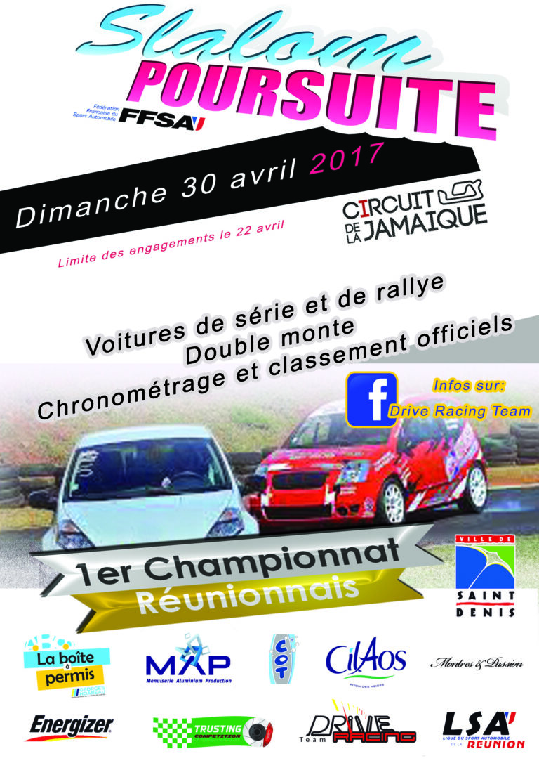 Slalom Poursuite : Dimanche 30 Avril 2017.
