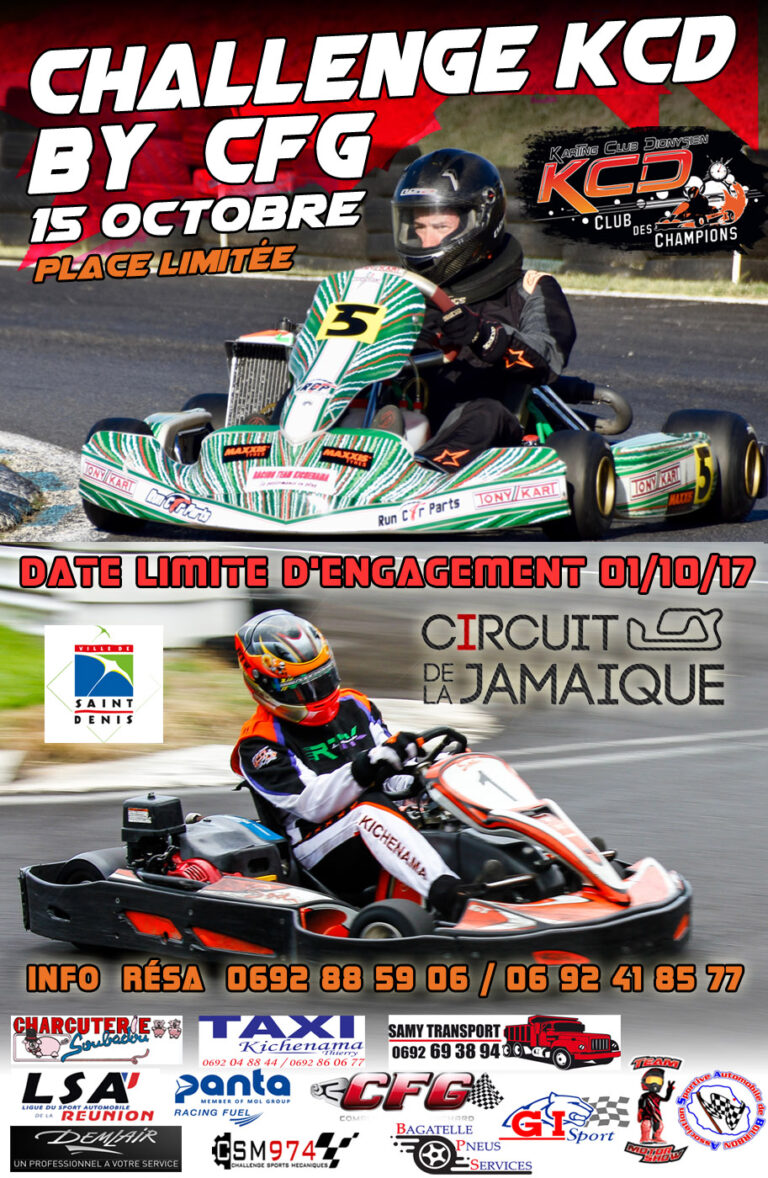 Karting : Challenge KCD by CFG le 15 octobre